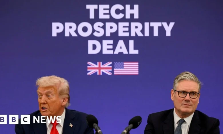 Negotiations over US-UK tech deal stall