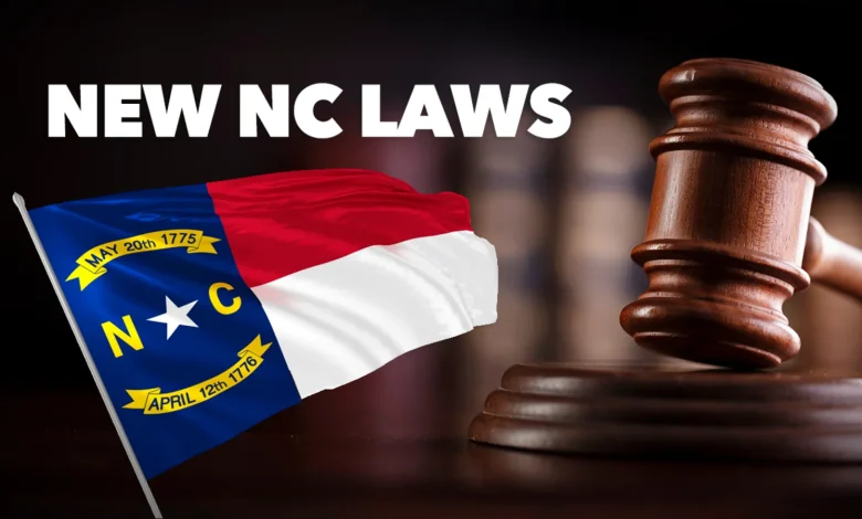 New NC laws taking effect in December includes guns in private schools and new driving laws