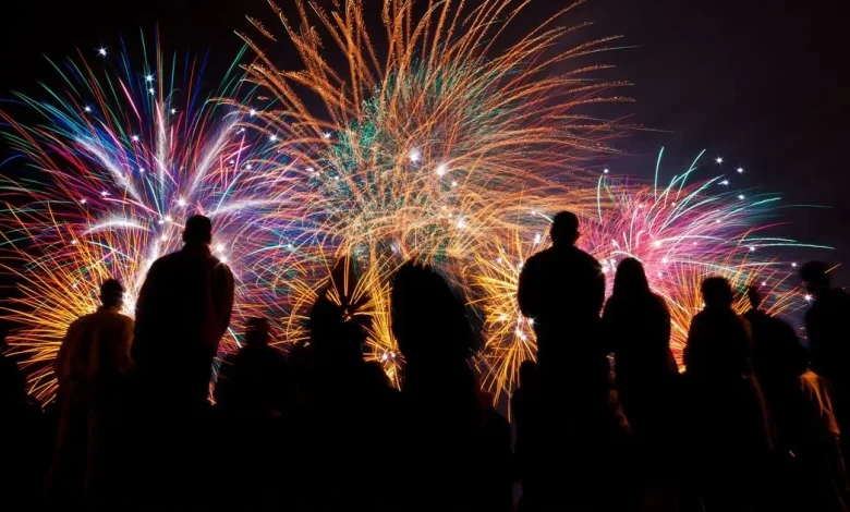 New Year's Eve fireworks events in and near Liverpool in 2025
