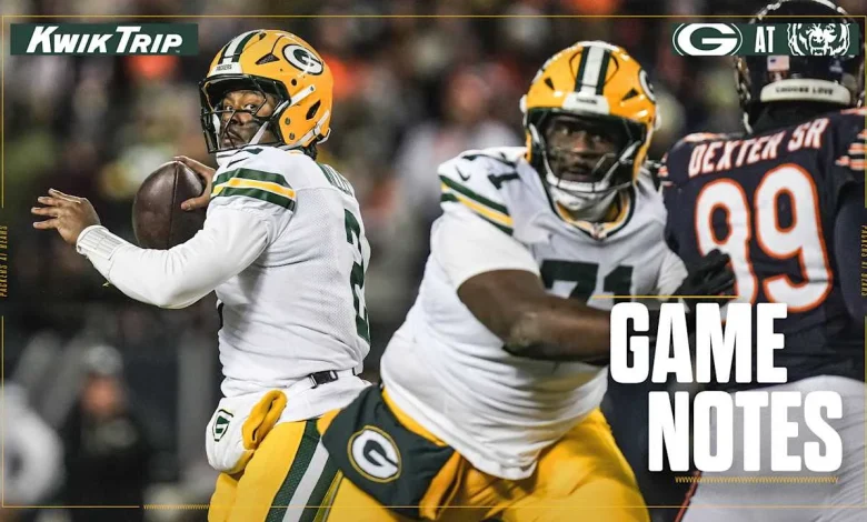 Next men up kept Packers afloat in Chicago