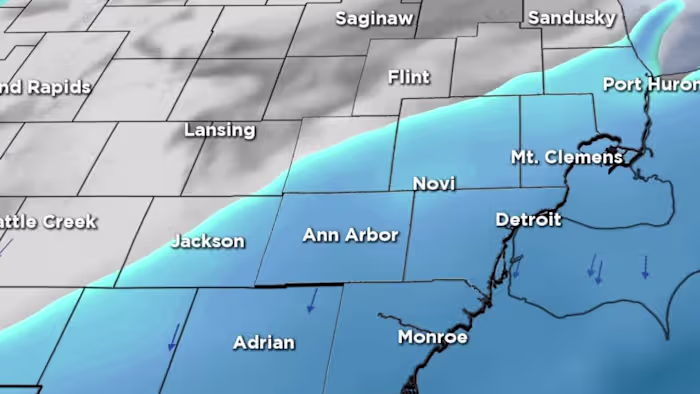 Next wave of snow arrives Monday in Metro Detroit: How much to expect and when