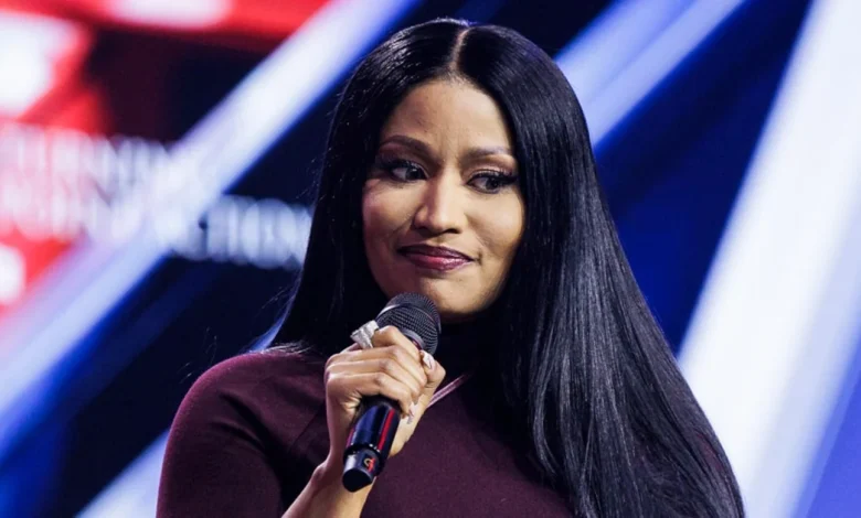 Nicki Minaj praises JD Vance as 'assassin' as Erika Kirk sits next to her