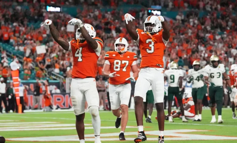 No. 10 Miami Hurricanes make 2026 College Football Playoff, playing No. 7 Texas A&M Aggies in first round
