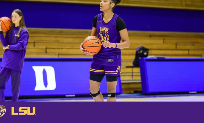 No. 5 LSU Travels To Duke For ACC/SEC Challenge in Durham