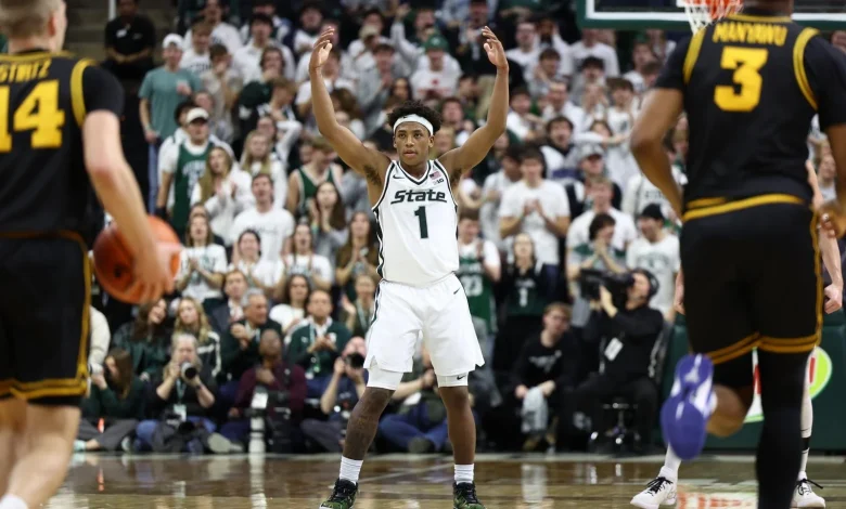 No. 9 Michigan State Hosts Toledo on Tuesday Night at the Breslin Center
