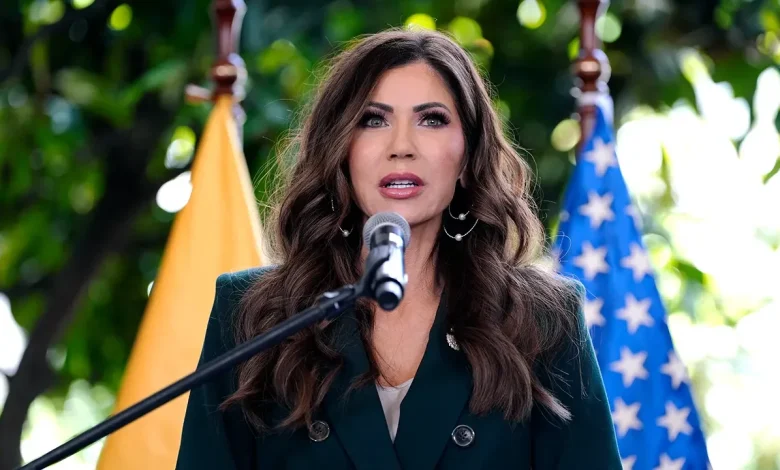 Noem calls for 'full travel ban' on countries 'flooding' US with immigrants after DC attack