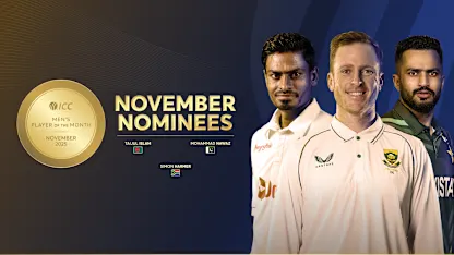 Nominees for Men’s Player of the Month for November revealed