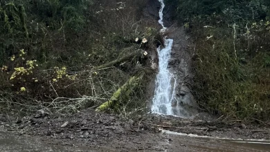 Northbound 101 reopens north of Lincoln City, after flooding, landslides close several main Oregon coastal routes