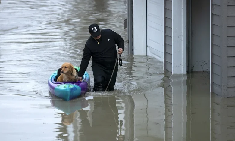 Northwest floods offer sneak peek of hotter climate's toll