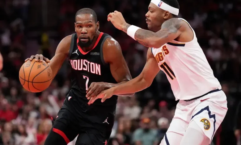 Nuggets prepare to host Rockets twice in crucial games toward eventual NBA playoff seeding