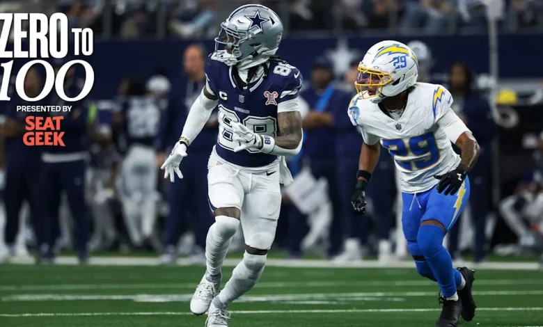 Numbers behind Cowboys' 34-17 loss to Chargers