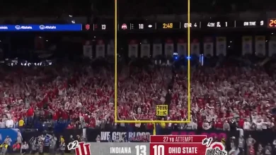 Ohio State biffed short field goal to lose to Indiana in Big Ten Championship Game