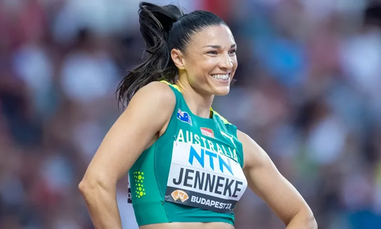 Olympic star Michelle Jenneke announces engagement after keeping relationship out of public view