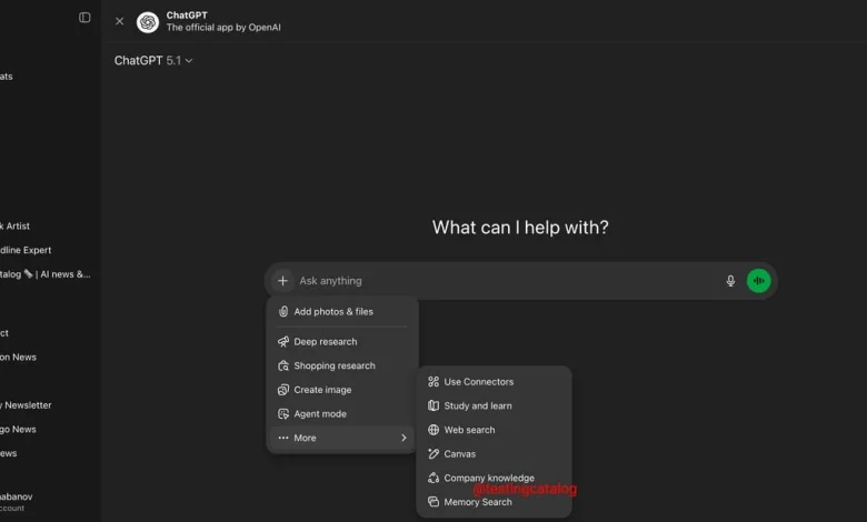 OpenAI tests Memory Search as GPT-5.2 launch rumors grow