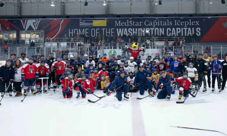 Ovechkin enjoys ‘great’ time hosting clinic for American Special Hockey kids