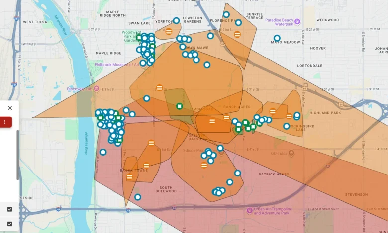 Over 4000 in Tulsa without power after power flash, multiple downed power lines