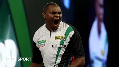 PDC World Darts Championship 2026: David Munyua stuns world number 18 Mike de Decker in first round