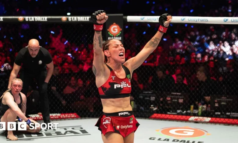 PFL results: Cris Cyborg dominates Sara Collins before calling out Briton Dakota Ditcheva
