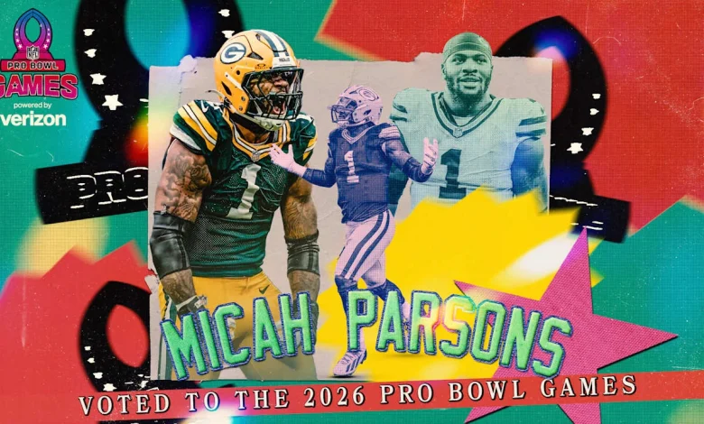 Packers DL Micah Parsons named to 2026 NFL Pro Bowl Games