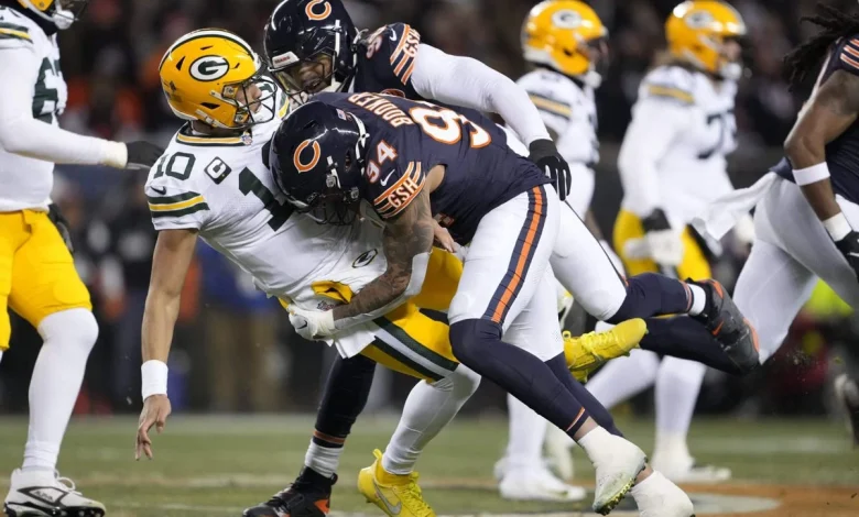 Packers’ Jordan Love ruled out with concussion after helmet-to-helmet hit