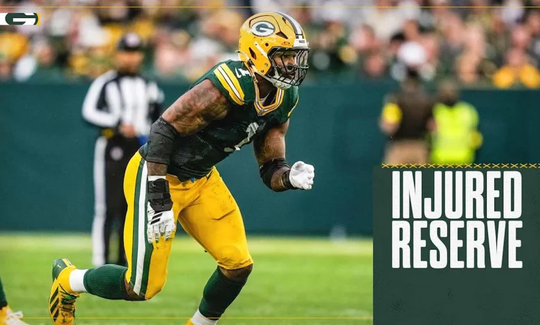 Packers place DL Micah Parsons on injured reserve