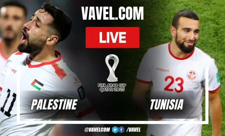 Palestine vs Tunisia LIVE: The second part starts! (0-1)