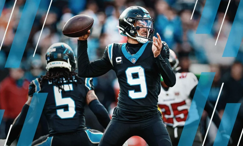 Panthers and Chargers rise, Ravens tumble