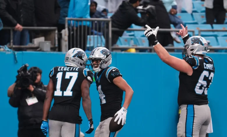Panthers get three takeaways off Matthew Stafford, beat Rams 31-28