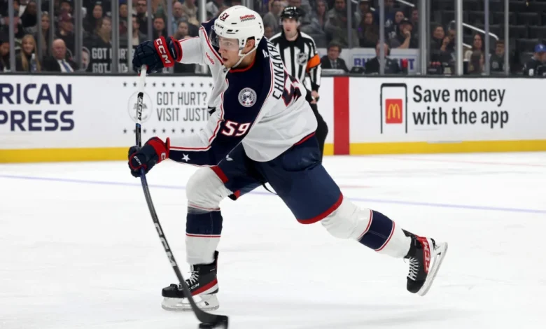Penguins To Acquire Yegor Chinakhov From Blue Jackets