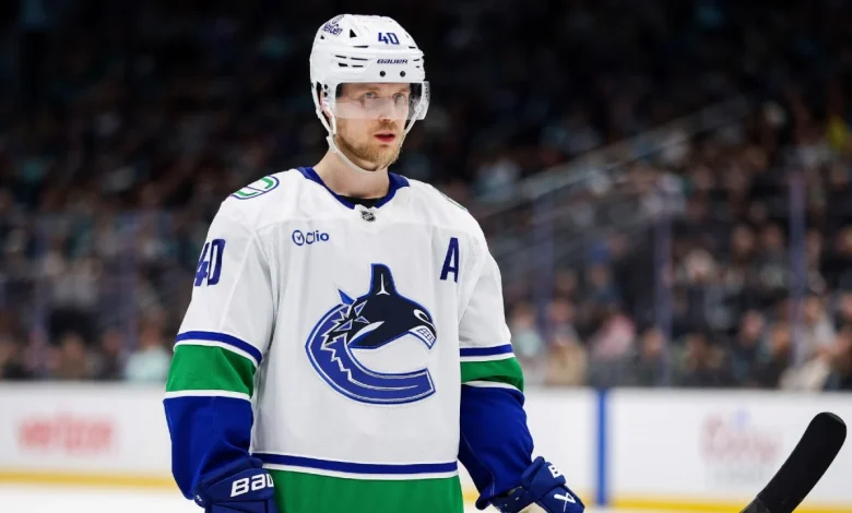 Pettersson to play vs. Sharks as Canucks return home post-Hughes trade