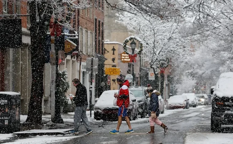Philadelphia weather forecast has snow, sleet, and rain