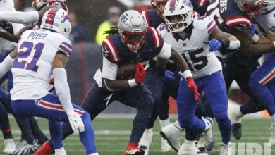 Photo: New England Patriots vs New York Jets in Foxborough - BOP20251214003