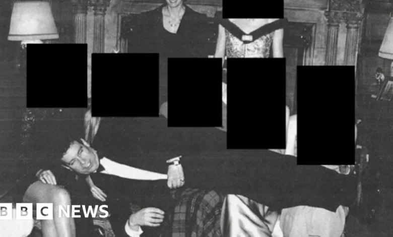 Photo of Andrew lying on laps at Sandringham in new Epstein files