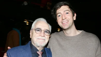 Photos: SUCCESSION Stars Brian Cox and Nicholas Braun Reunite at GRUESOME PLAYGROUND INJURIES