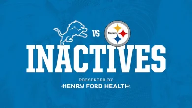 Pittsburgh Steelers vs. Detroit Lions