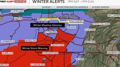 Pittsburgh braces for impactful snow and below-zero wind chills this weekend | First Alert Weather
