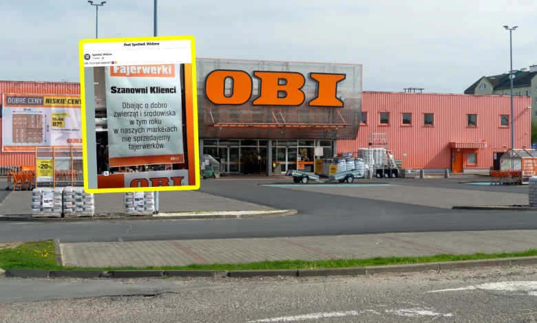 Pokazali karteczkę z Obi. I się zaczęło. "Żadna strata"