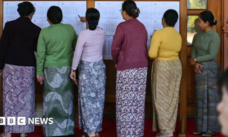 Polls close on first day of Myanmar's widely criticised 'sham' election
