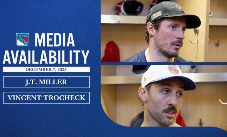 Postgame: Miller and Trocheck