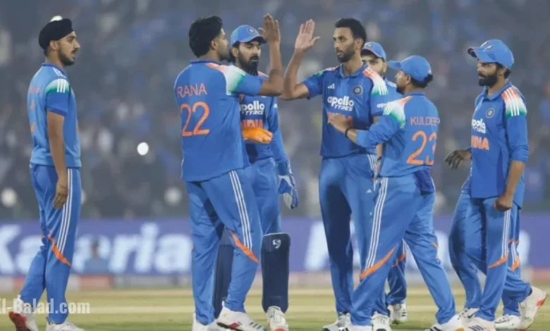 Prasidh Krishna Dismisses Temba Bavuma with Short Ball in 2025 IND vs SA ODI