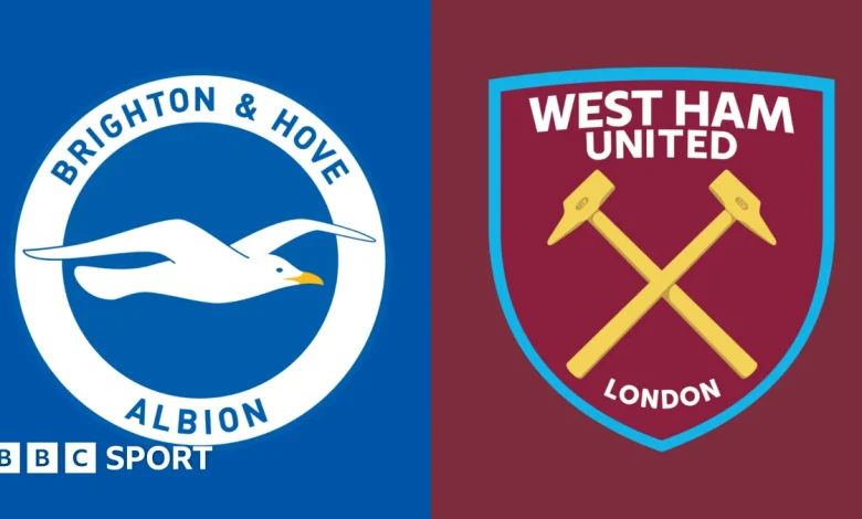 Premier League LIVE: Build up to Brighton v West Ham - radio commentaries, score, stats & updates