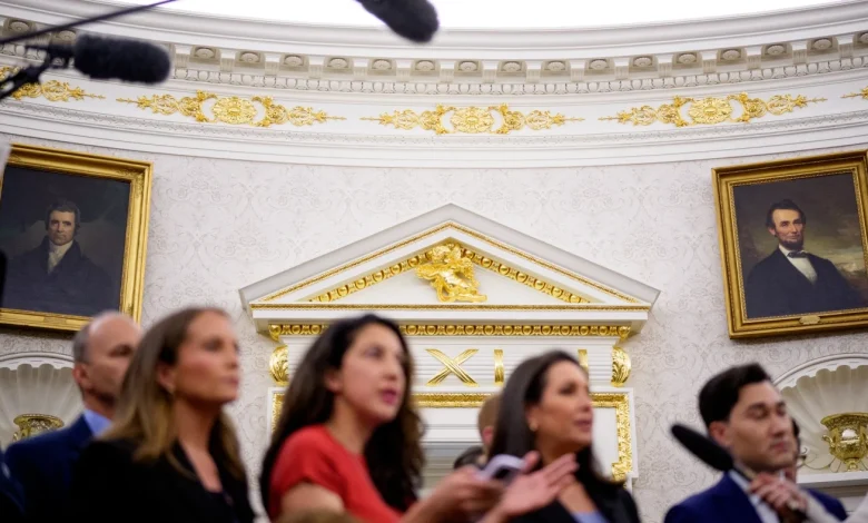 President Trump says being a builder is his second job : NPR