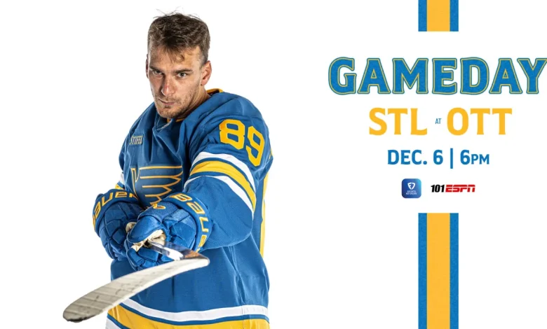 Preview: Blues at Senators