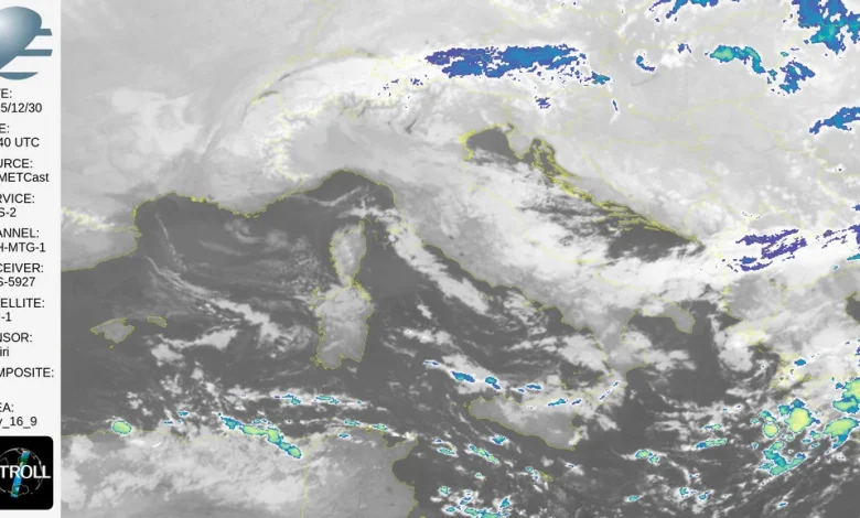 Previsioni meteo Abruzzo 31 dicembre e 1 gennaio