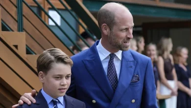 Prince George Joins Prince William for Diana-Inspired Outing