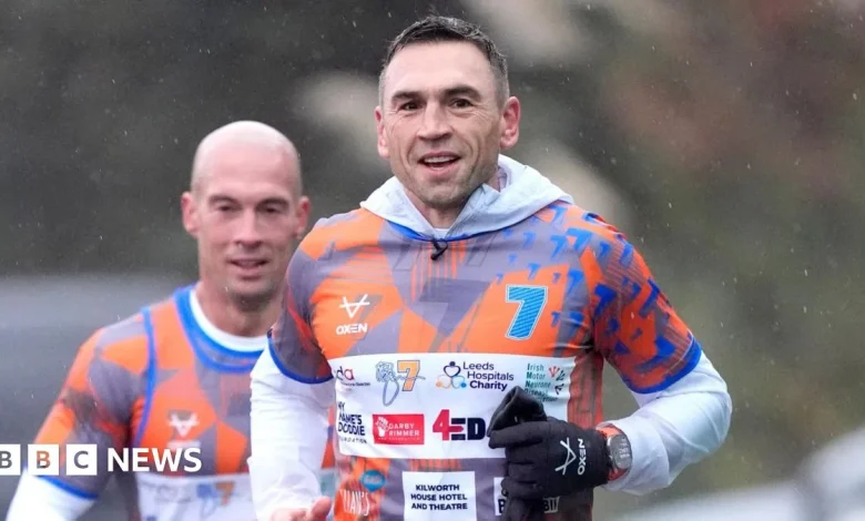 Prince William praises 'inspiring' Kevin Sinfield