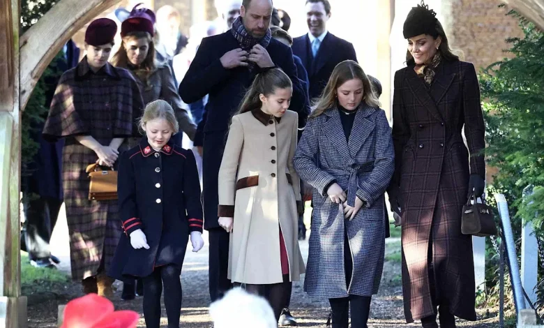 Princess Charlotte Leads the Girl Cousin Crew on Royal Family Christmas Walk
