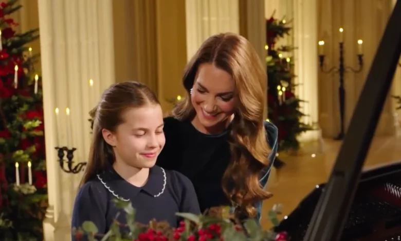 Princess Charlotte Plays a Surprise Piano Duet With Her Mom Kate Middleton