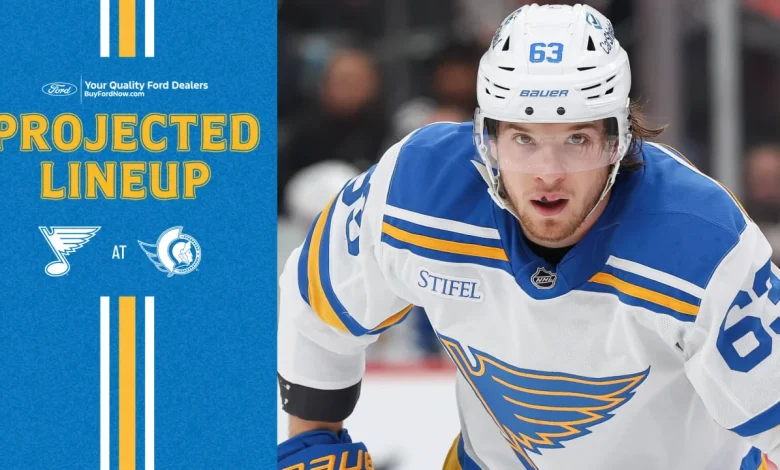 Projected Lineup: Dec. 6 at Ottawa