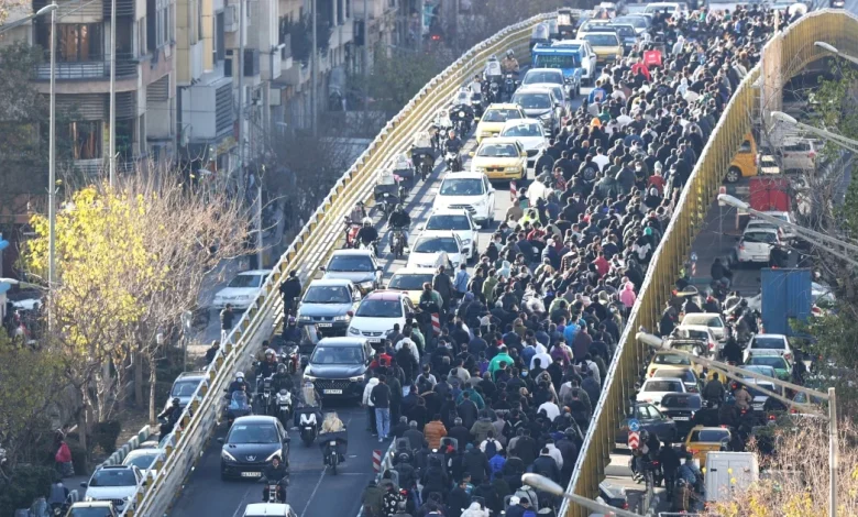 Protests erupt in Iran as prices surge and currency hits new low